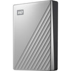 WD My Passport Ultra 4TB USB-C Portable Hard Drive - Silver