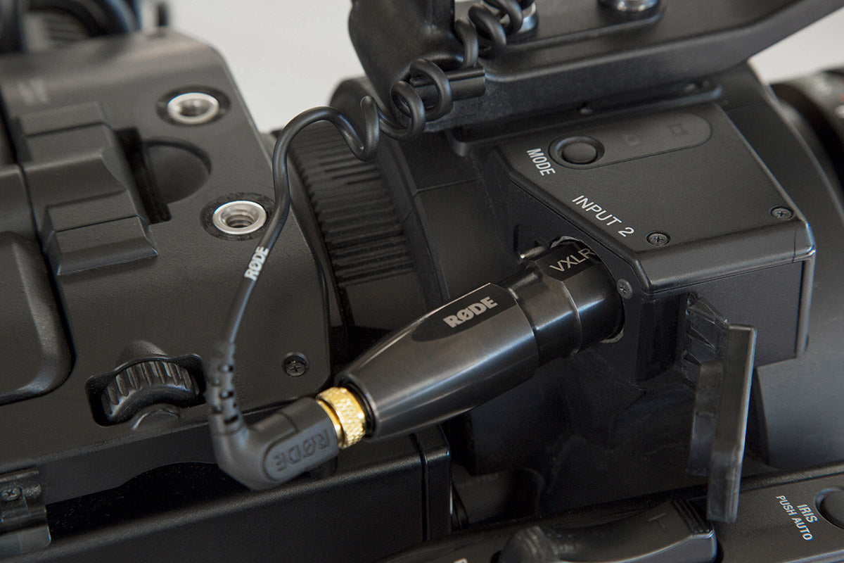 Rode VXLR+ 3.5mm female TRS Socket to Male XLR Adapter