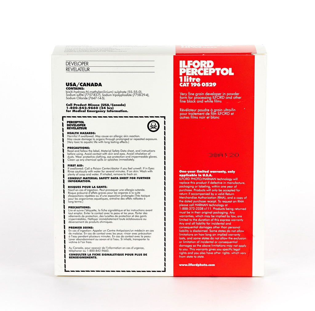 Ilford Perceptol Extra Fine Grain Developer 1 Litre