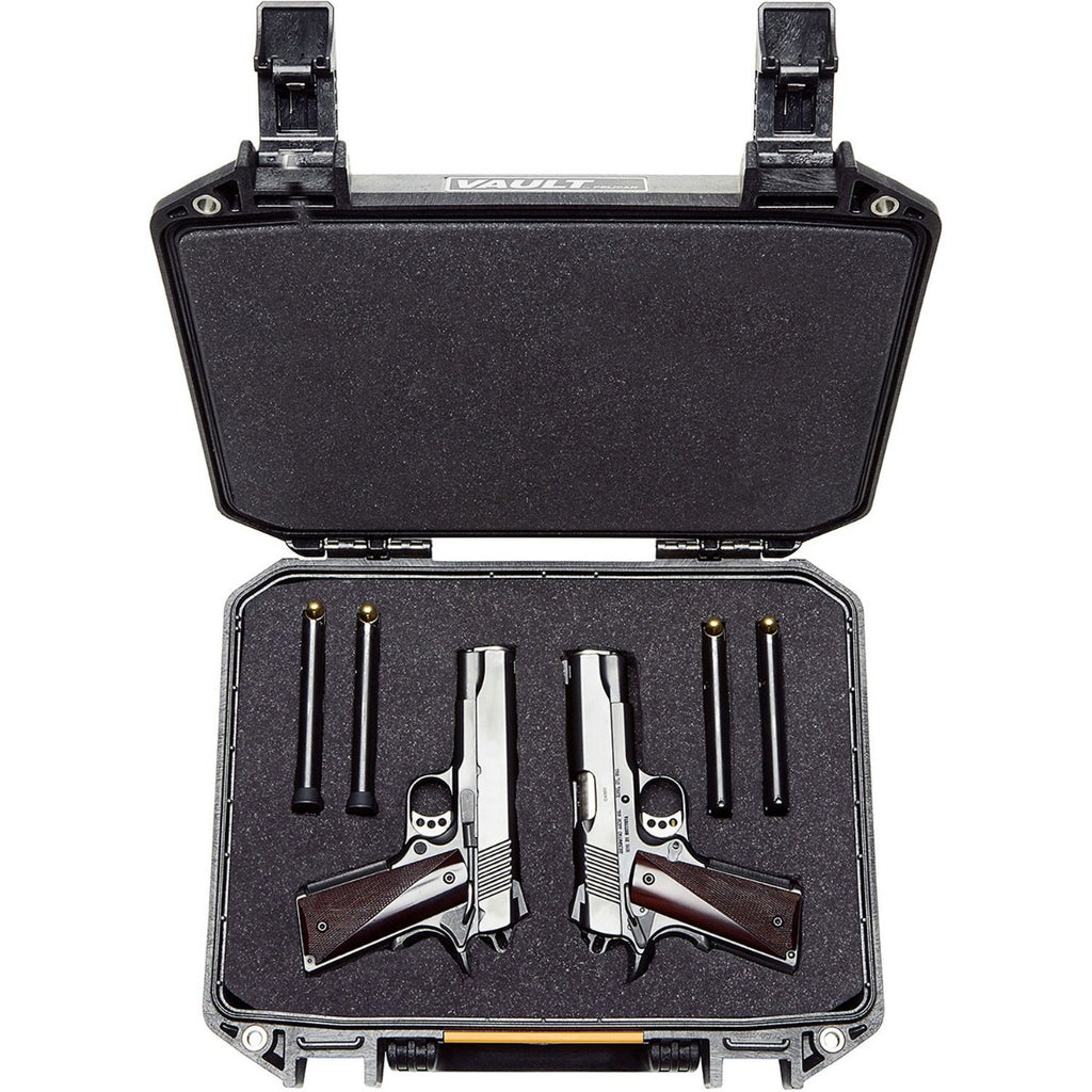 Pelican V200C Vault Case - Black with Foam