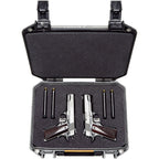 Pelican V200C Vault Case - Black with Foam