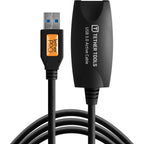 Tetherpro Usb 3 Active Extension, 5m, Black-EOL