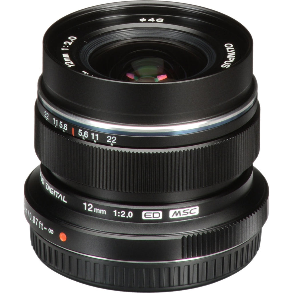 Olympus 12mm f/2.0 Lens - Black