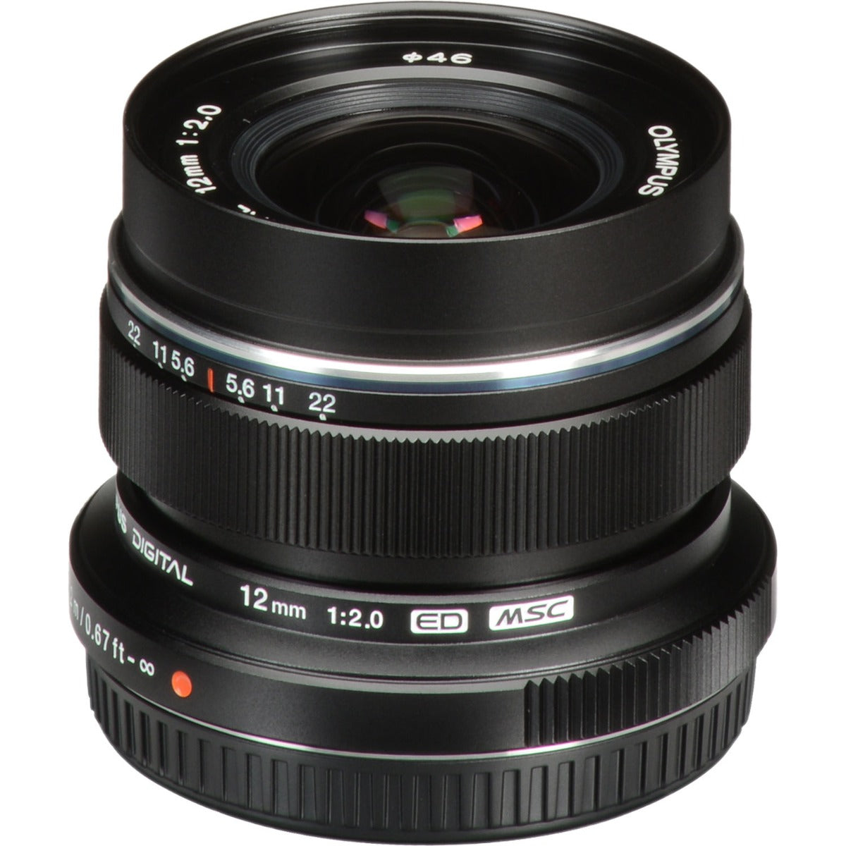 Olympus 12mm f/2.0 Lens - Black