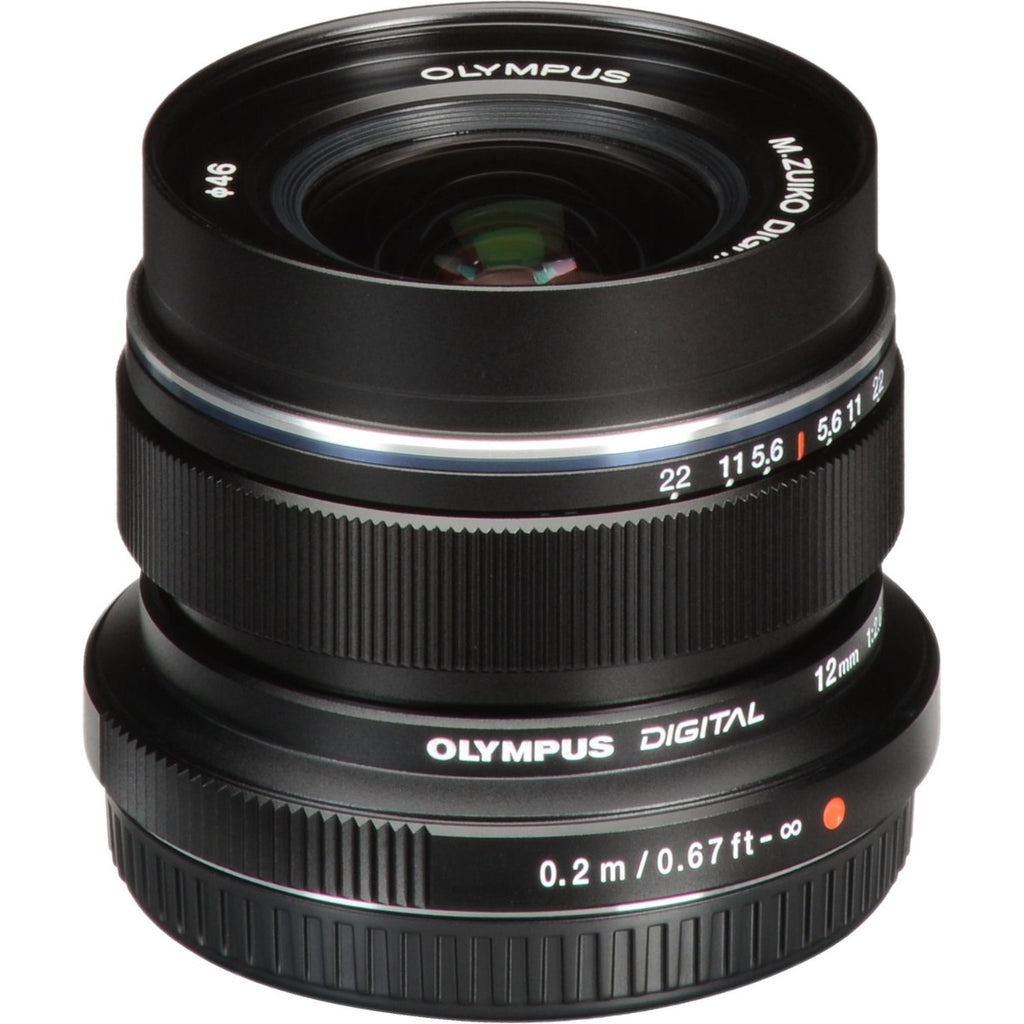 Olympus 12mm f/2.0 Lens - Black