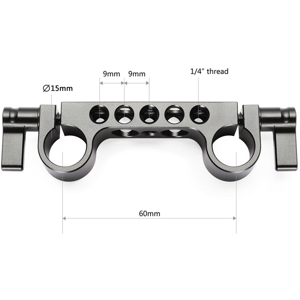 SmallRig Super Lightweight 15mm-Railblock (2pcs Pack) 2061