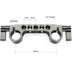 SmallRig Super Lightweight 15mm-Railblock (2pcs Pack) 2061