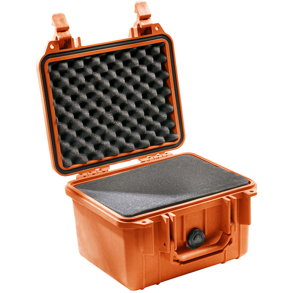 Pelican 1300 Case - Orange with Foam