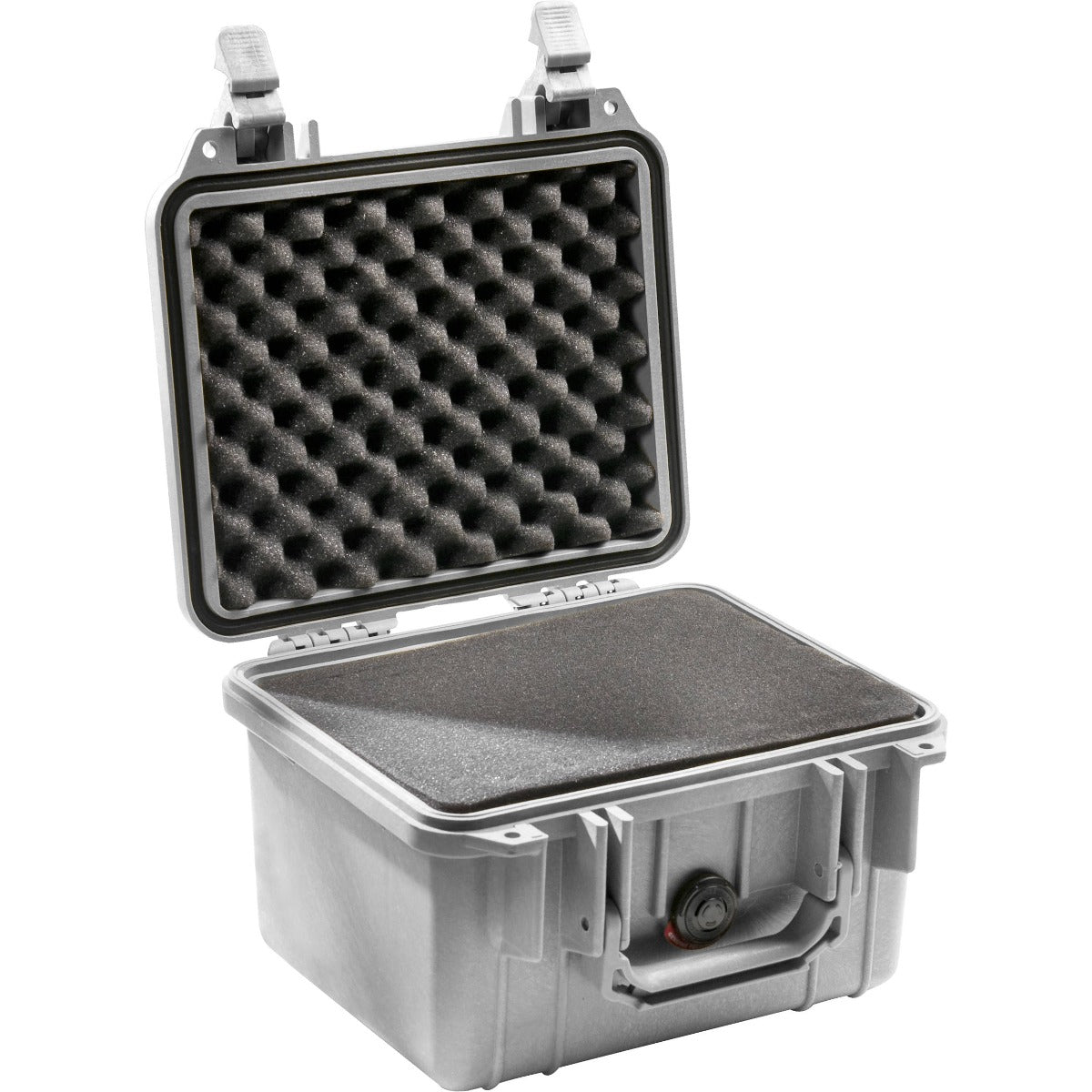 Pelican 1300 Case - Silver with Foam