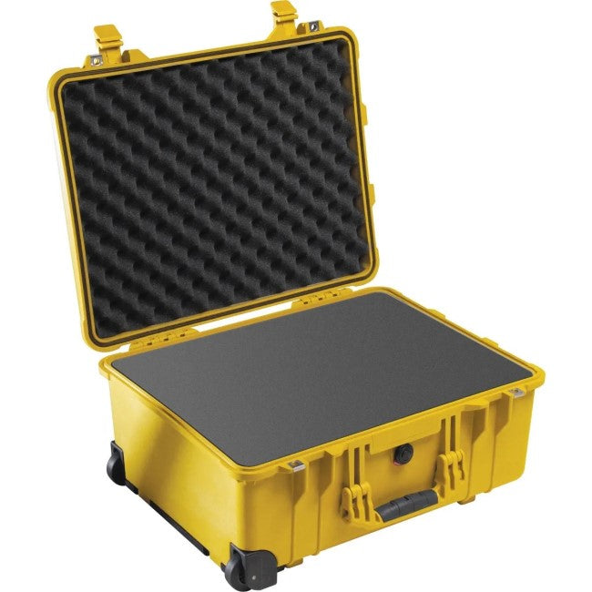 Pelican 1560 Case - Yellow with Foam