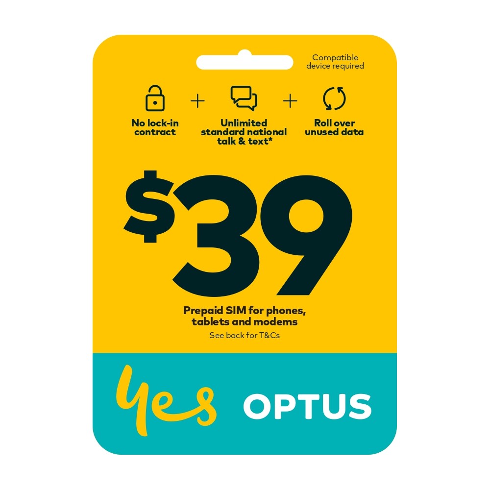 Optus $39 Voice SIM