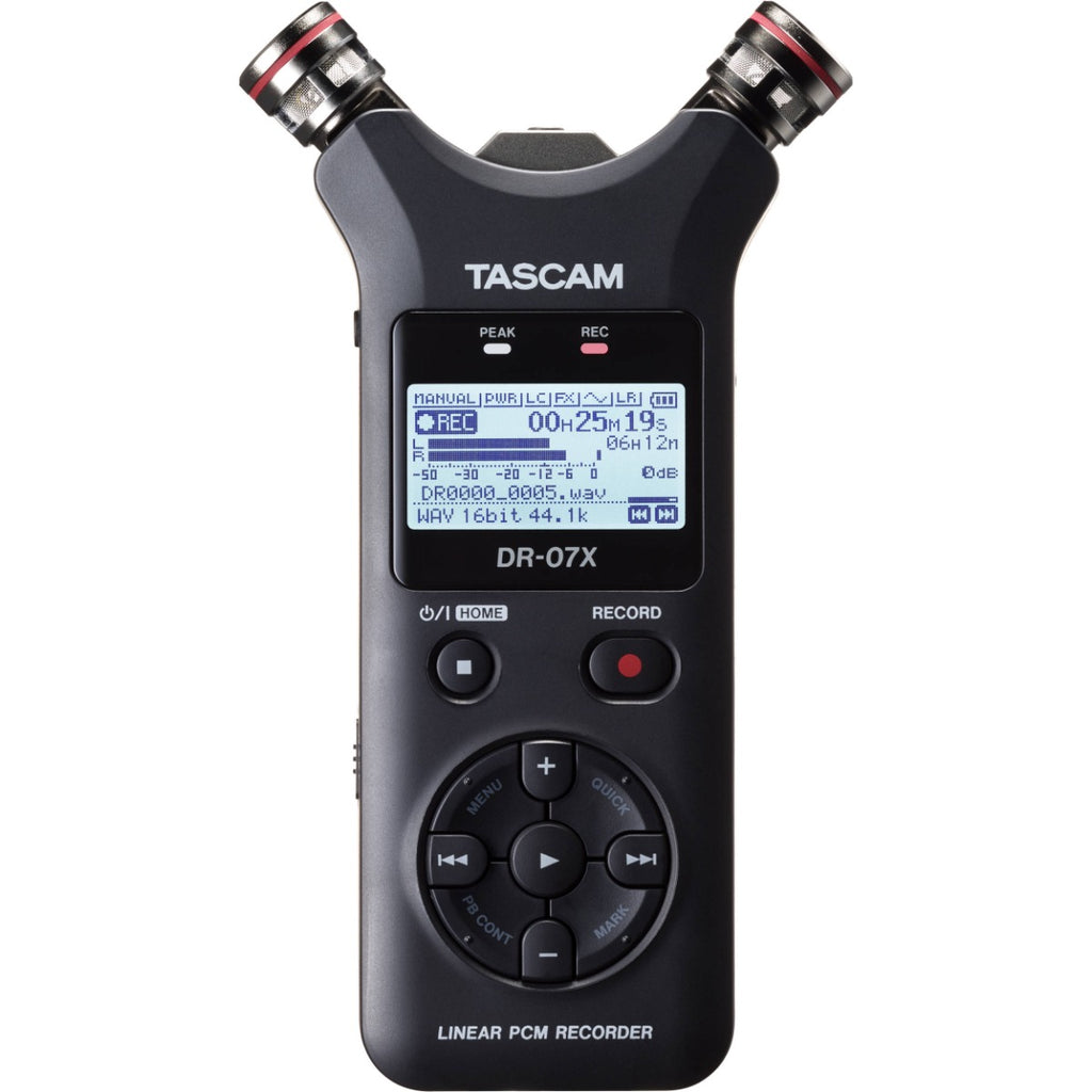 Tascam DR-07X Portable Handheld Recorder