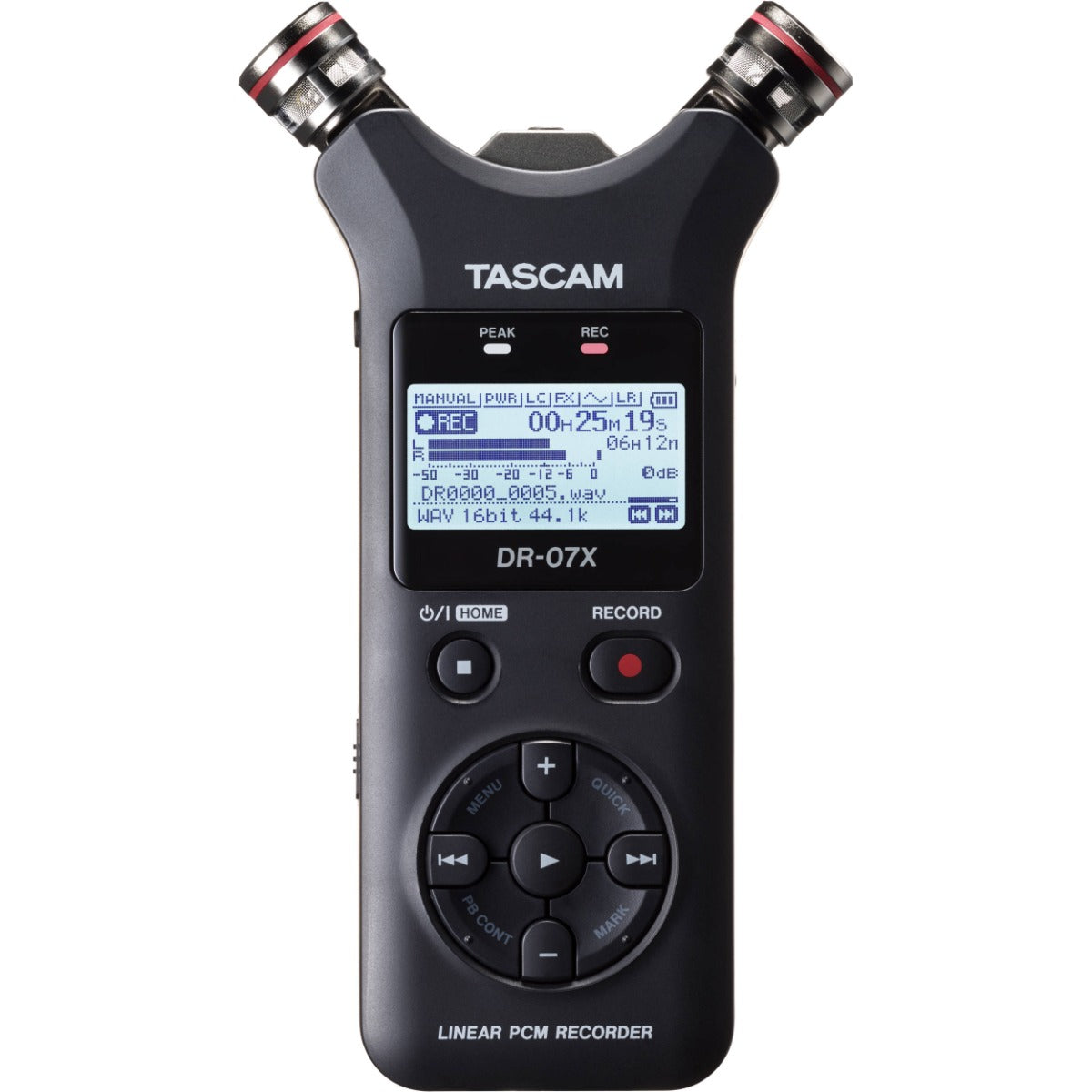 Tascam DR-07X Portable Handheld Recorder