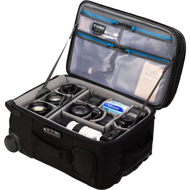 Tenba Roadie Roller 21 - Black Hybrid