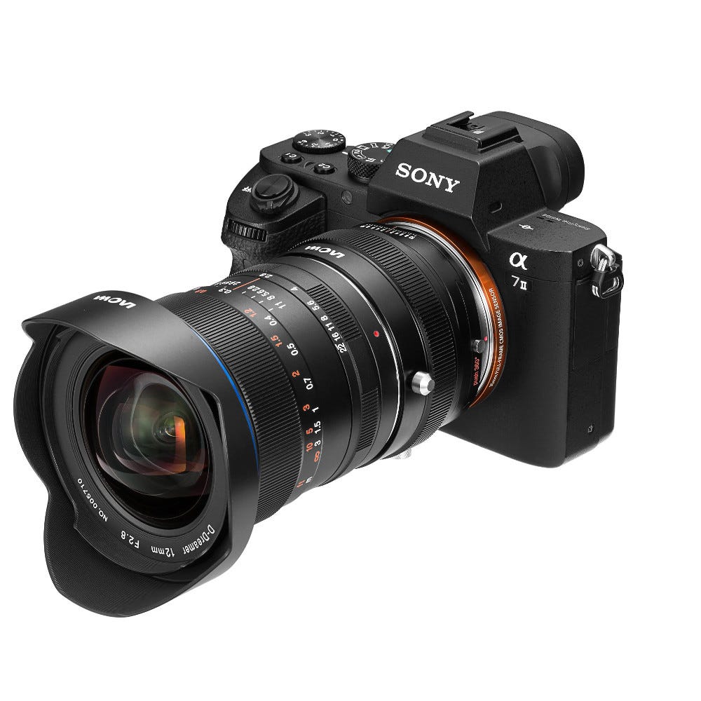 Laowa Shift Adapter for 12mm f/2.8 Zero D - EOS to Sony E 