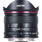 Laowa 7.5mm f2 MFT Lightweight Version  -  Black 