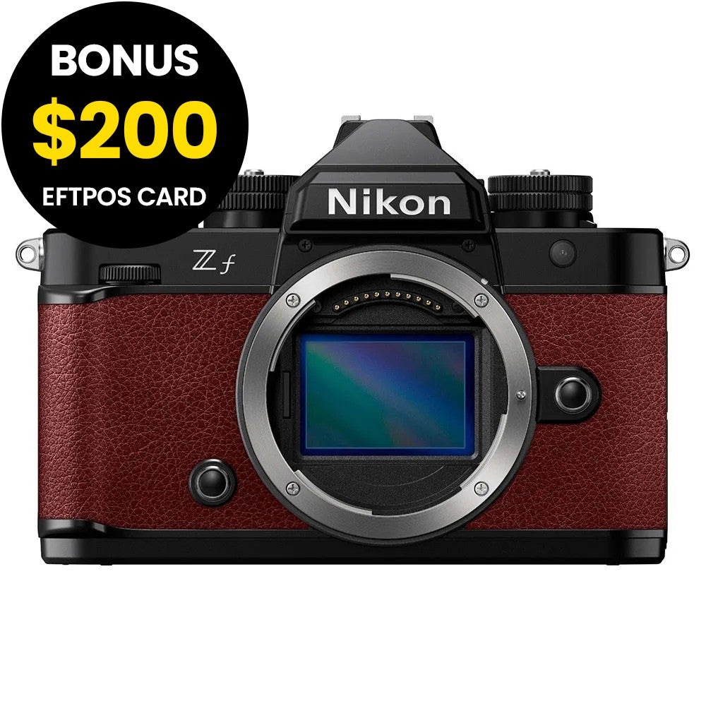 Nikon Z f Mirrorless Camera (Bordeaux Red)