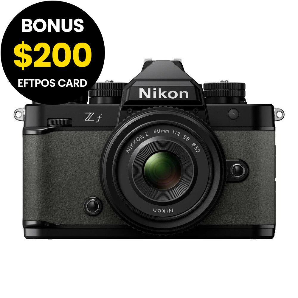 Nikon Z f Mirrorless Camera (Stone Grey) with 40mm f/2 Lens