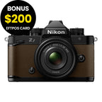 Nikon Z f Mirrorless Camera (Sepia Brown) with 40mm f/2 Lens