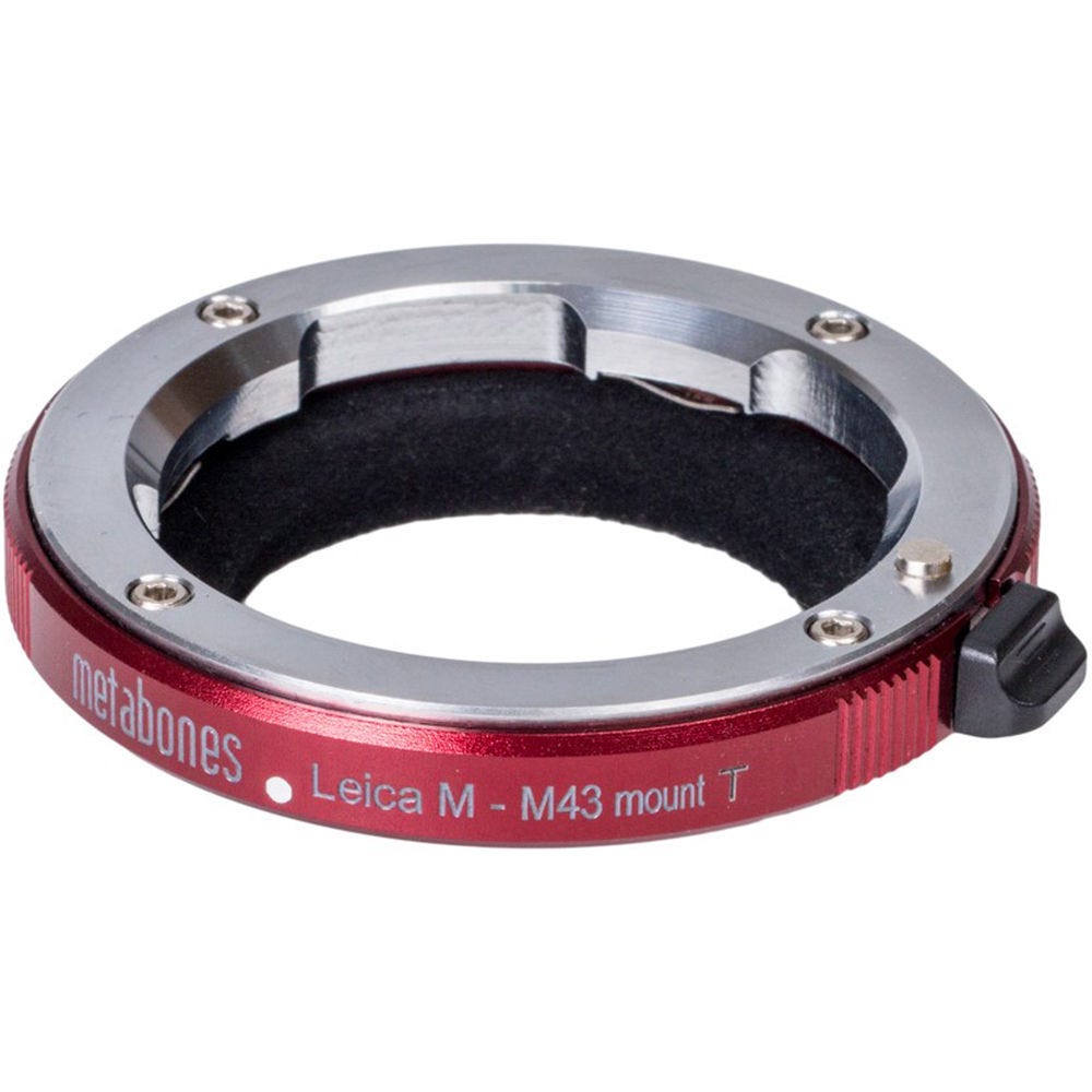 Metabones Leica M to Micro FourThirds T adapter (RED) - No Tripod Foot