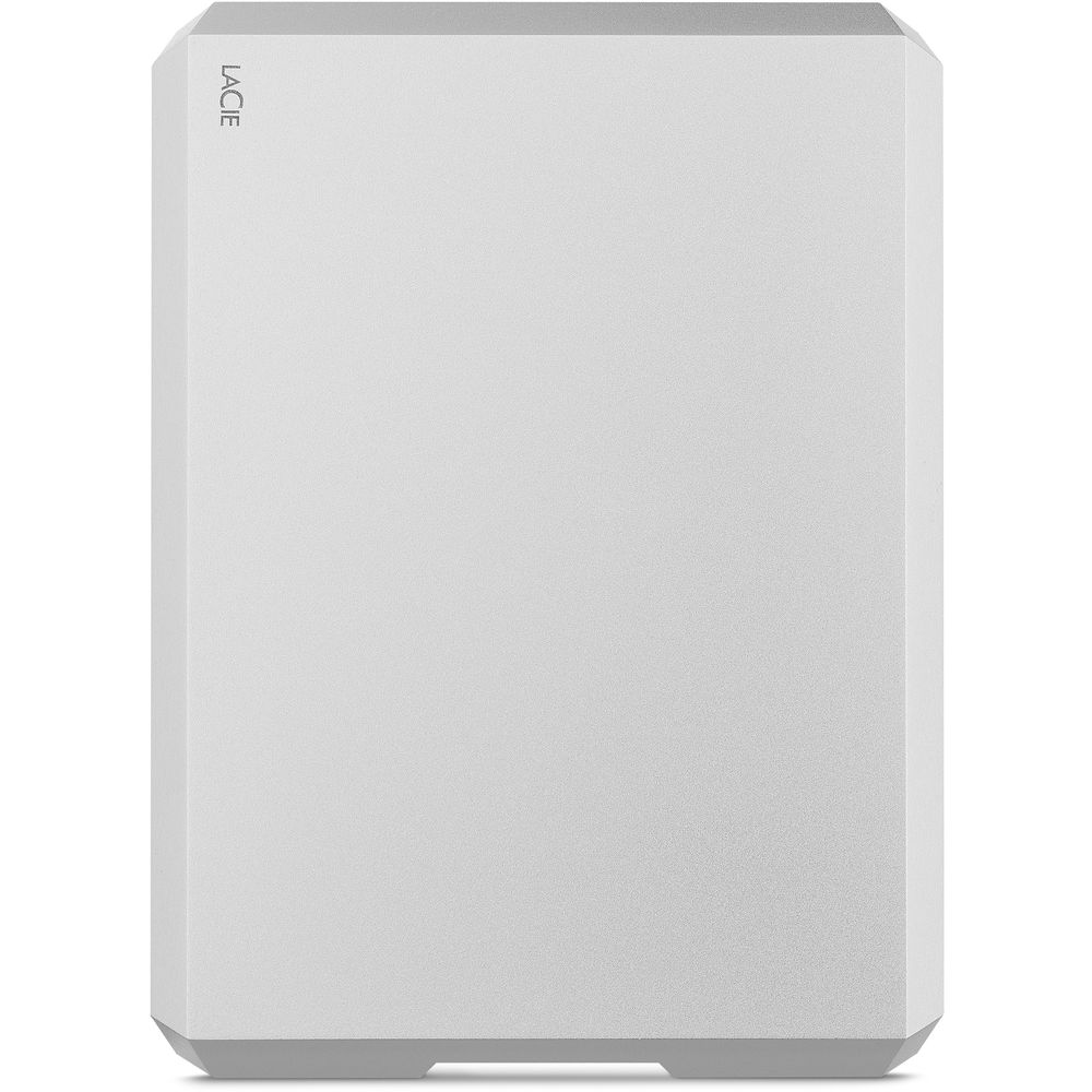 LaCie 4TB Mobile Drive v2 USB-C - Moon Silver
