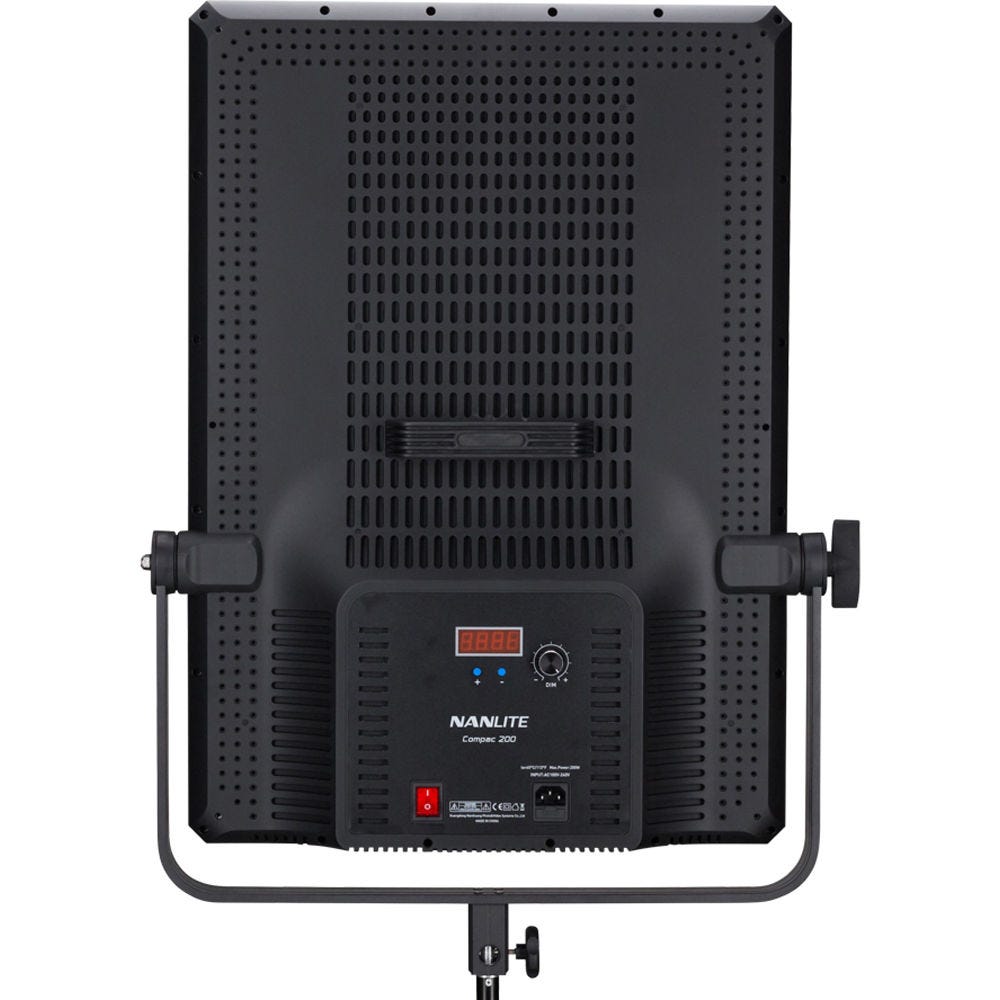 Nanlite Compac 200 (200W) 5600K Daylight LED Soft Panel (818 x 500 x 105mm)