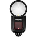 Godox V1 TTL Li-Ion Round Head Camera Flash for Fuji
