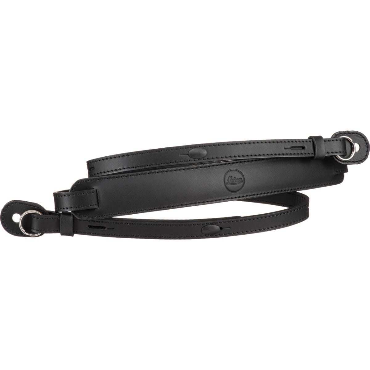 LEICA Carrying Strap, leather, black