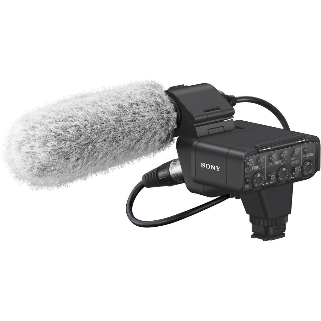 Sony XLRK3M XLR Microphone adapter for Sony Mirrorless cameras