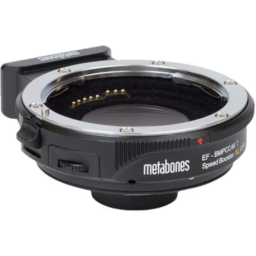 Metabones Canon EF to MFT BMPCC4K T Speed Booster XL 0.64x (Black) MB-161