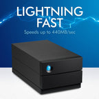 LaCie 8TB 2big 2-Bay USB 3.2 Type-C RAID Array 