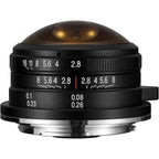 Laowa 4mm f/2.8 Fisheye Lens - Micro Four Thirds