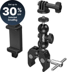 SmallRig Crab-Shaped Super Clamp Kit (with Ballhead Magic Arm) 4373