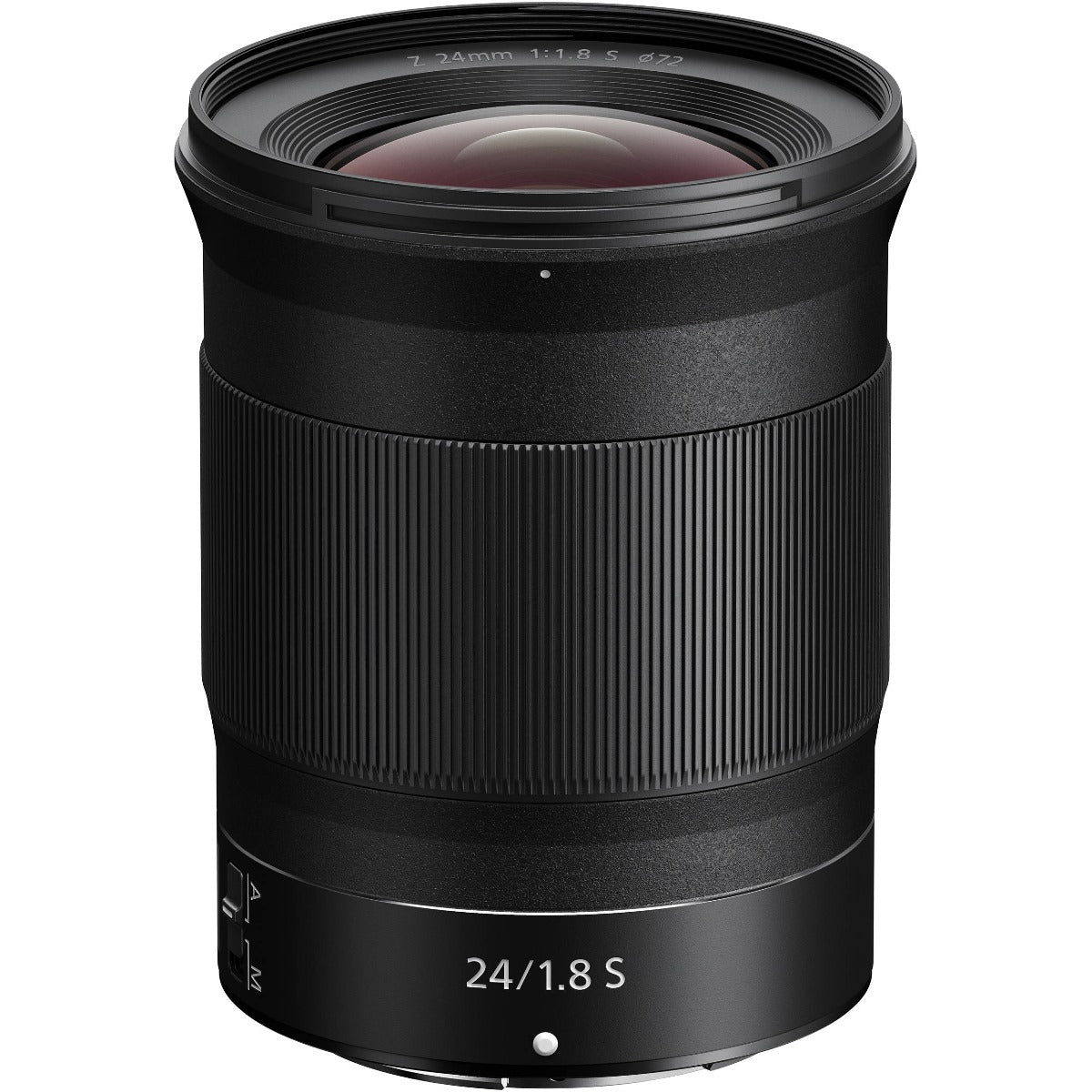 NIKKOR Z 24mm f/1.8 S with Dual Detect 5 Axis VR, ED (Extra-Low Dispersion) Glass and silent video optimised dual stepping motor autofocus.