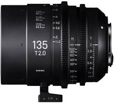 Sigma 135mm T2  Cine Lens Canon EF 