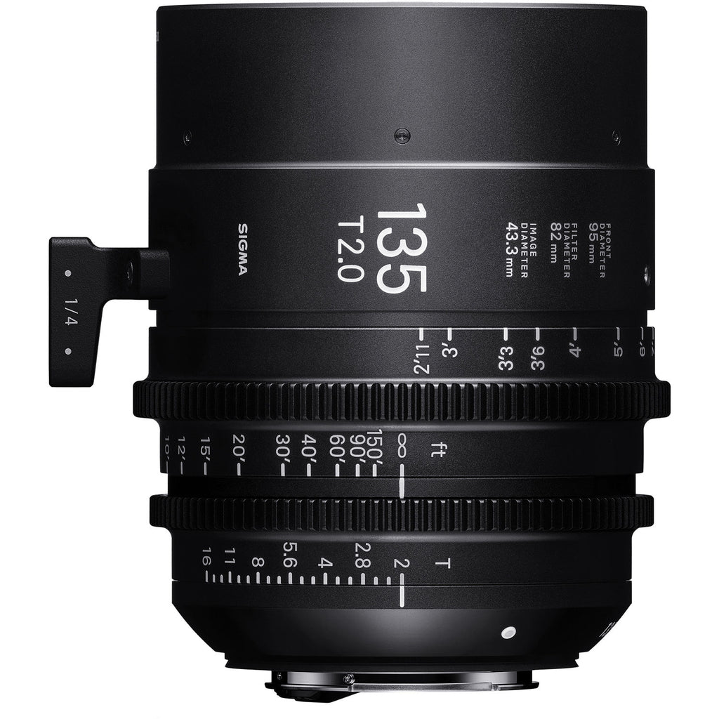 Sigma 135mm T2  Cine Lens Canon EF 