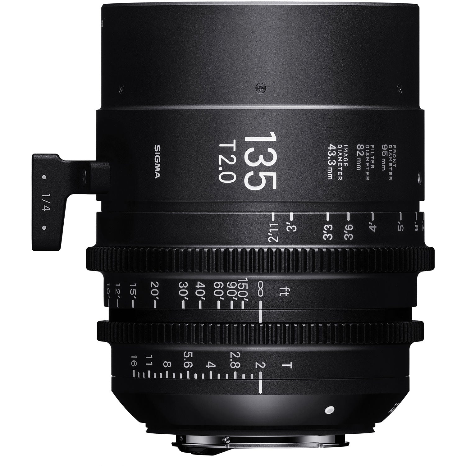 Sigma 135mm T2  Cine Lens Canon EF 