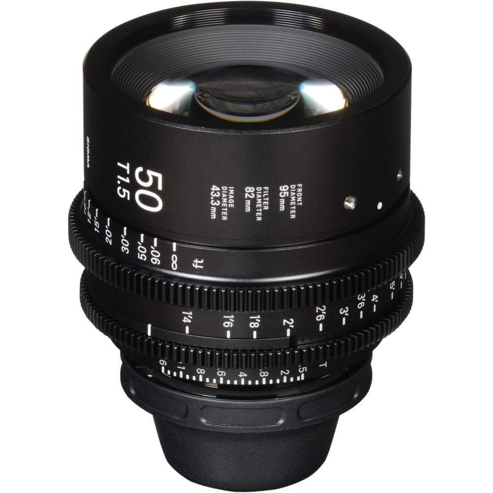 Sigma 50mm T1.5 Cine Lens Canon EF 
