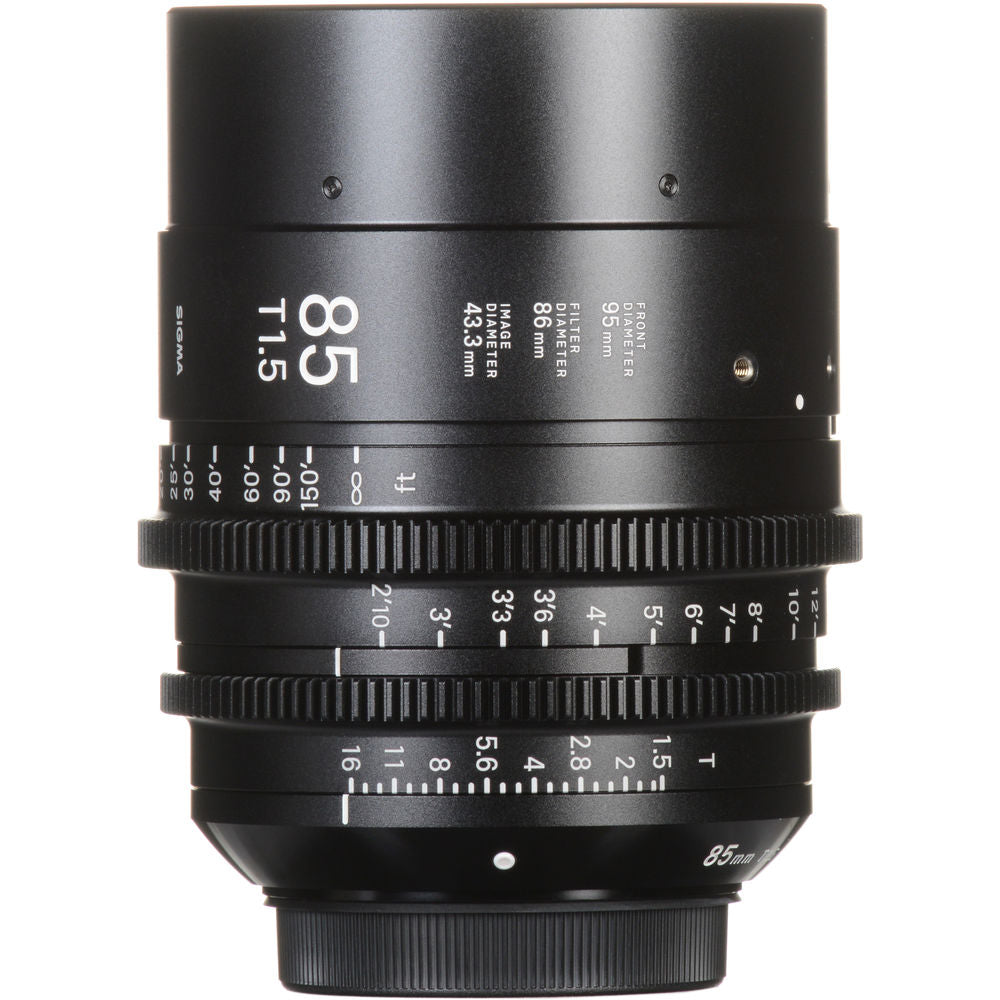 Sigma 85mm T1.5 Cine Lens Canon EF