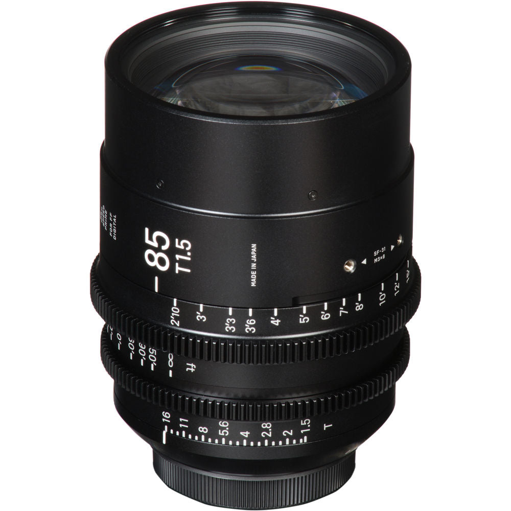 Sigma 85mm T1.5 Cine Lens Canon EF