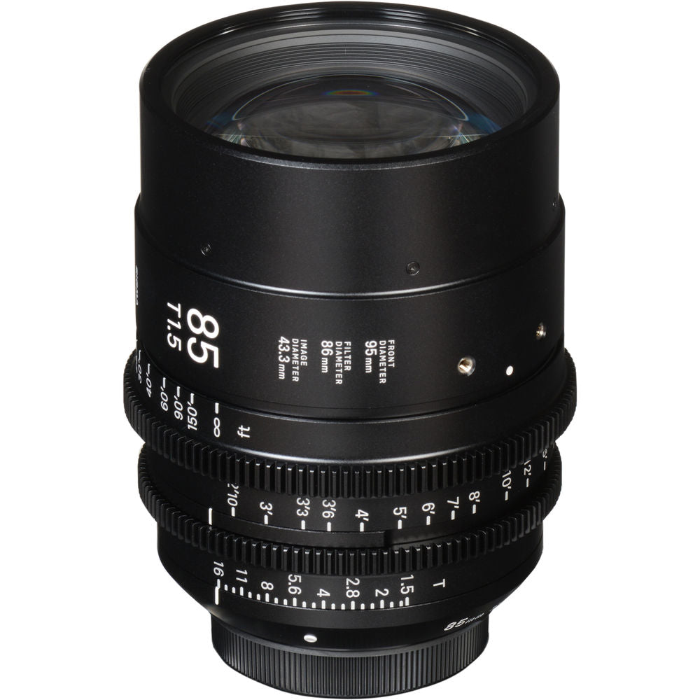 Sigma 85mm T1.5 Cine Lens Canon EF