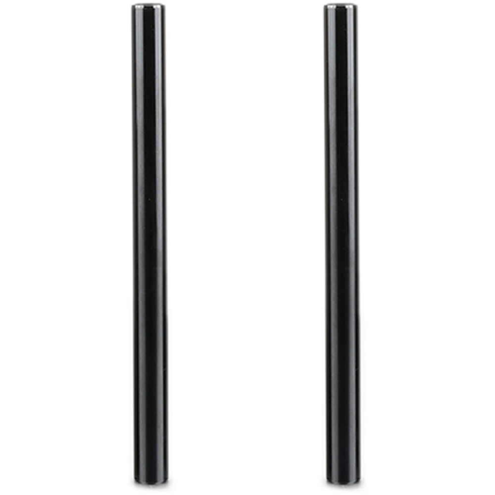 SmallRig 15mm Black Aluminum Alloy Rod (M12-200mm / 8in) (2pcs) 1051