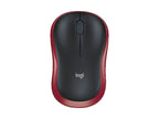 Logitech M185 Wireless Mouse (Red)