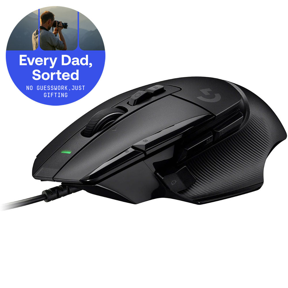 Logitech G502 X Optical Wired Gaming Mouse (Black)