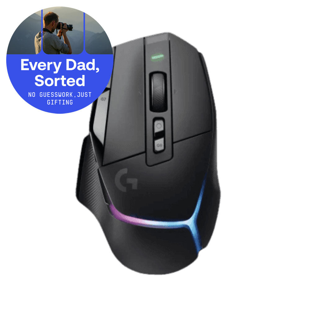 Logitech G502 X PLUS Optical Wireless Gaming Mouse (Black)