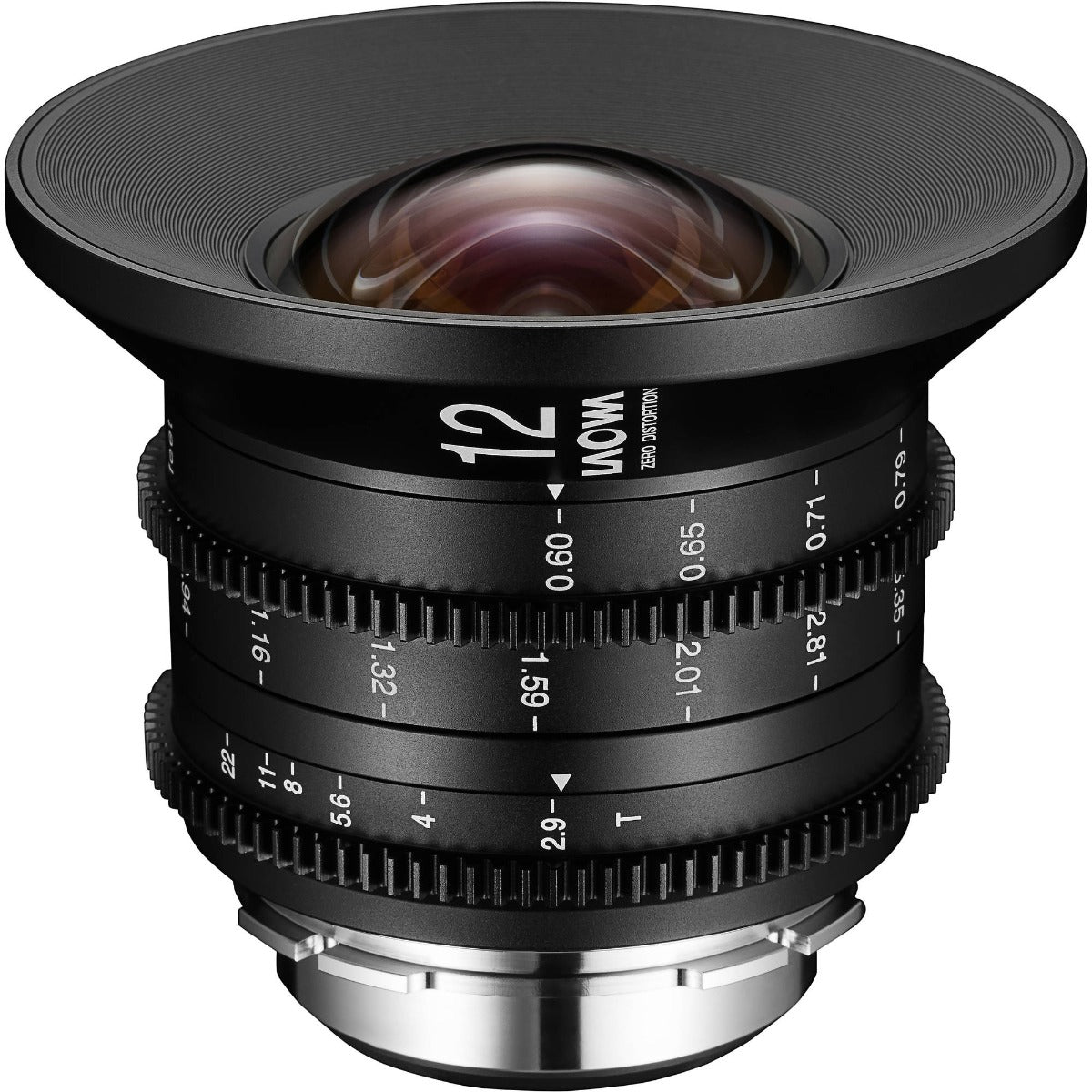 LAOWA 12mm T/2.9 ZERO-D Canon EF CINE Lens - (Imperial) Feet