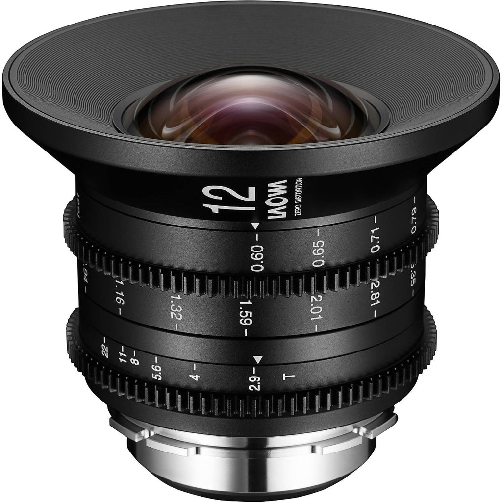 LAOWA 12mm T/2.9 ZERO-D Arri PL CINE Lens - (Metric) Meters