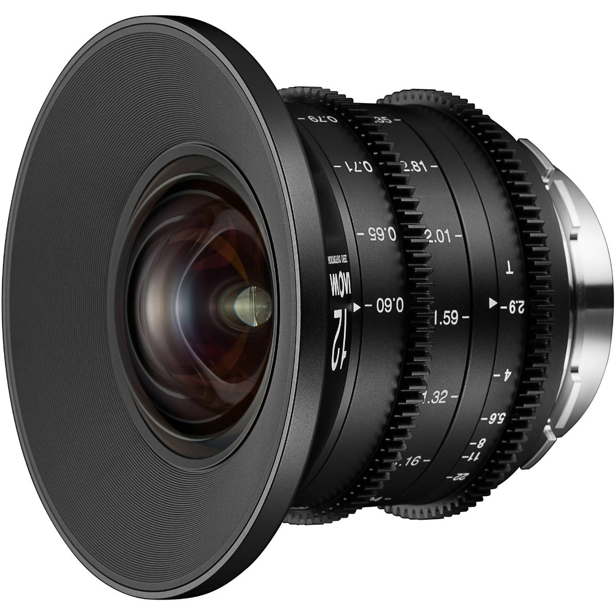 LAOWA 12mm T/2.9 ZERO-D Canon EF CINE Lens - (Imperial) Feet