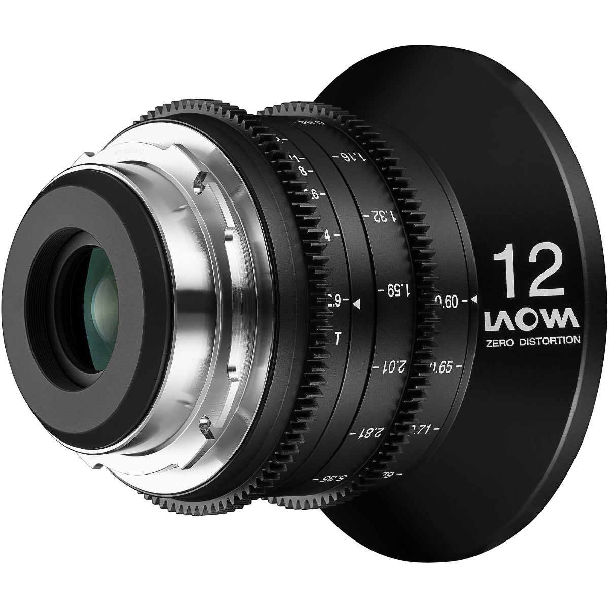 LAOWA 12mm T/2.9 ZERO-D Arri PL CINE Lens - (Metric) Meters