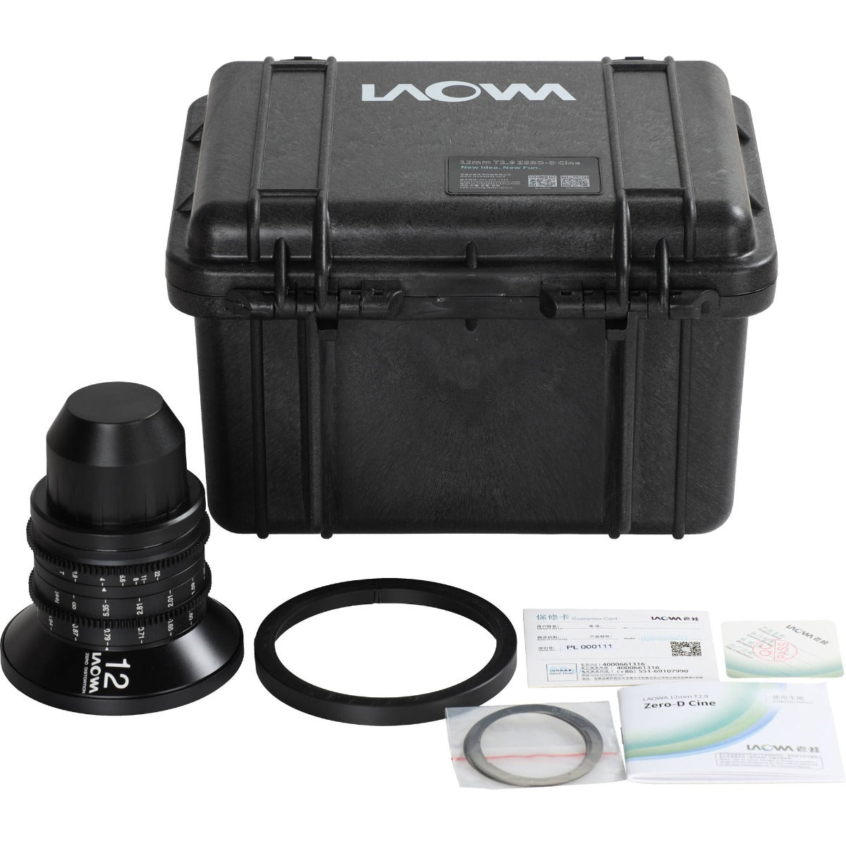 LAOWA 12mm T/2.9 ZERO-D Sony FE CINE Lens - (Imperial) Feet